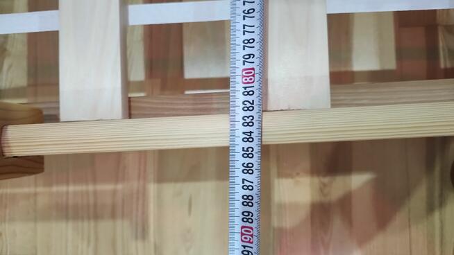 Łóżka drewniane sosnowe 80x160