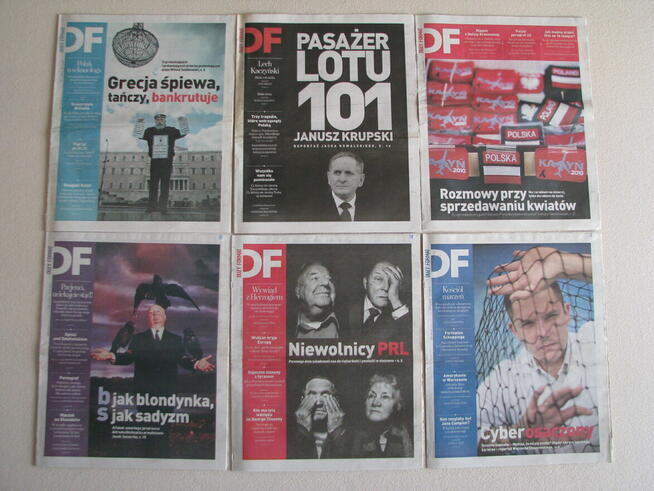 DF – Duży Format – tygodnik Gazety Wyborczej z roku 2010