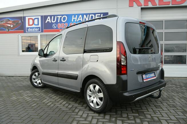 Peugeot Partner Tepee 1.2i Gaz LPG Bezwypadkowy Serwis ASO LED Kamera Navi 116tys.km