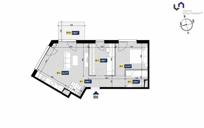 Mieszkanie Katowice Dąb, Złota