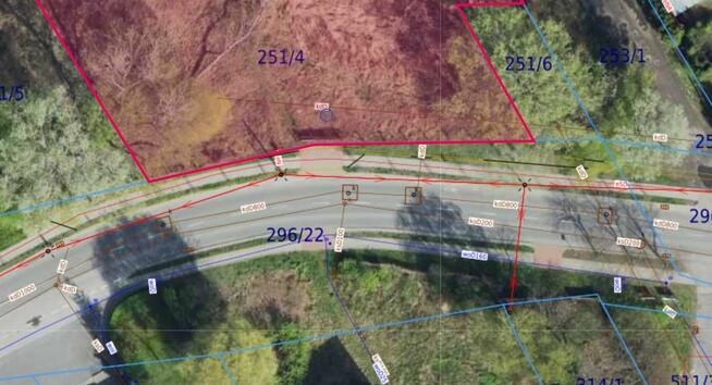 Działka usługowa Zgierz, Łąkowa