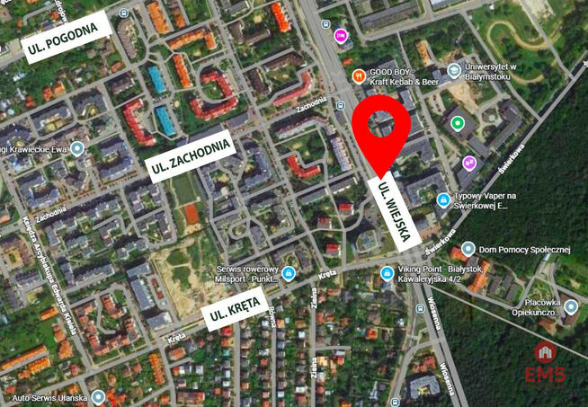 Lokal użytkowy Białystok Nowe Miasto,