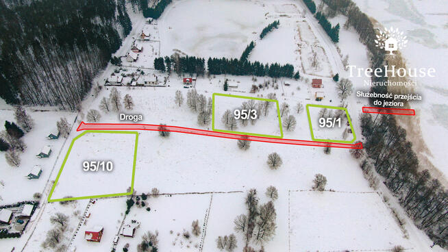 Działki z MPZP nad J.Rydzówka - Mazury.