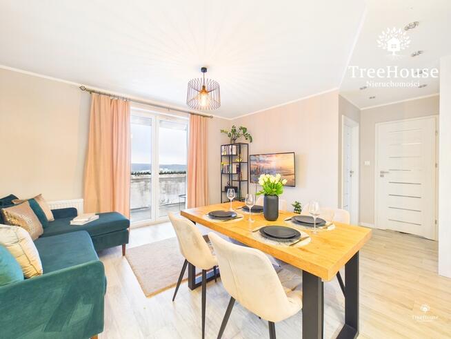 Słoneczne 2pokoje z pięknym widokiem w nowym bloku