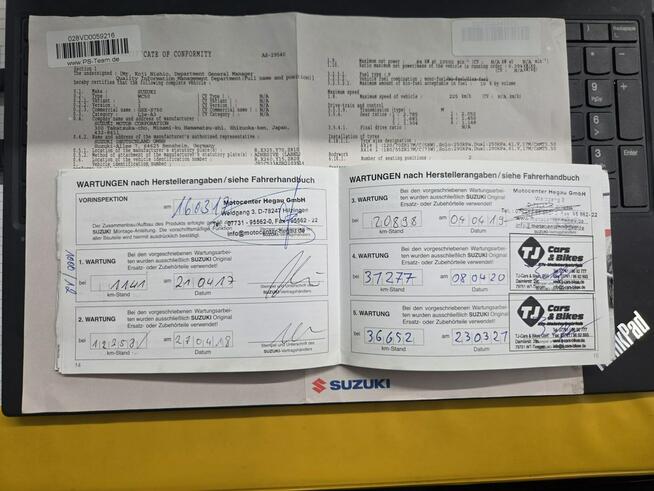 Suzuki GSX S 750 R 2017 TC Raty Transport ABS Największy Wybór Moto AKRAP Rej PL