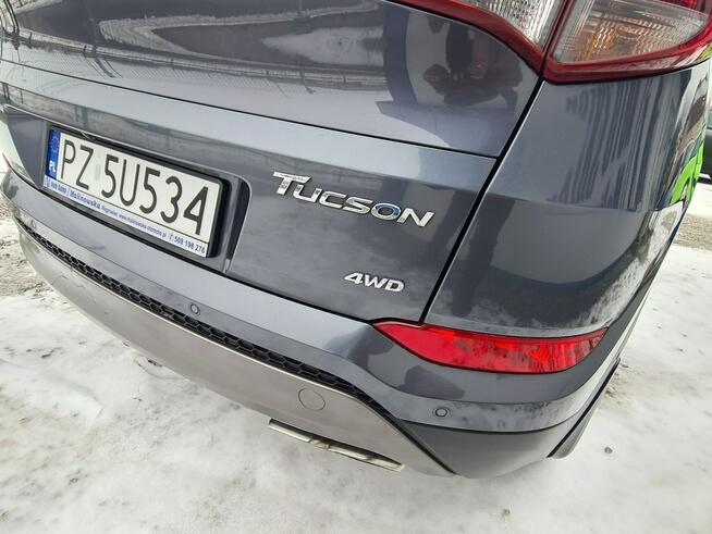 Hyundai Tucson 4x4 2.0 185KM Skóra Navi Kamera Xenon Szyberdach El.Klapa ParkAssist