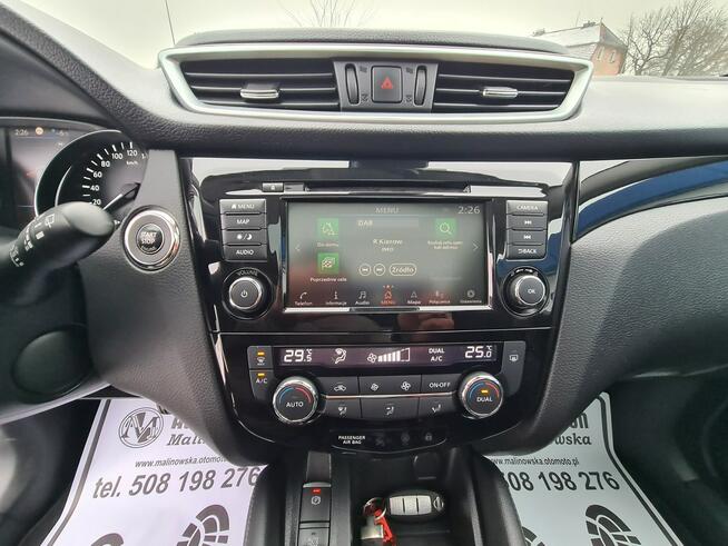 Nissan Qashqai SzklanyDach Navi 2xPDC Kamera 360* Led Radar Asystent Wolne Ręce Alu