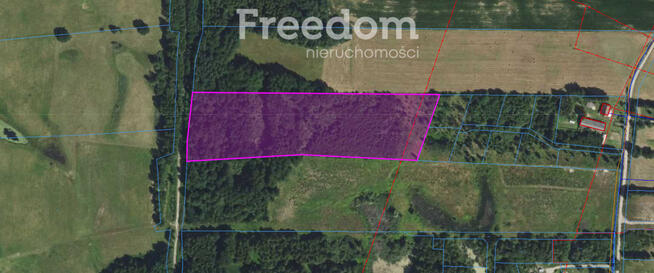 Urokliwa działka 2,24ha ok.jez.Narie Warmia Mazury