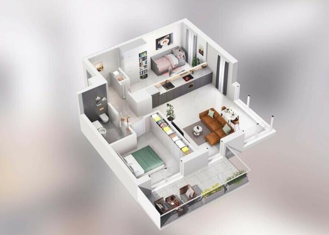 Luksusowy apartament z widokiem na rzekę