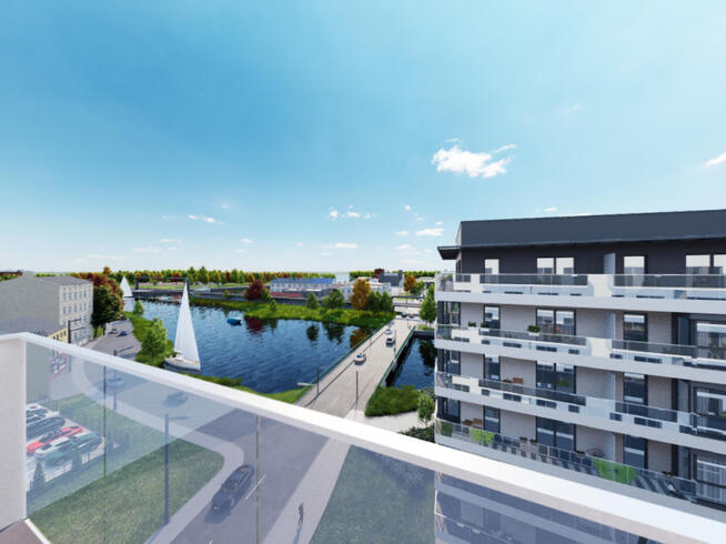 Luksusowy apartament z widokiem na rzekę