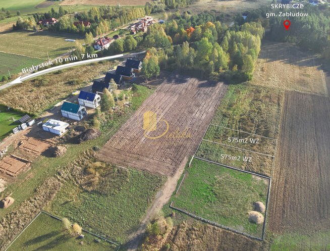 Oferta w sprzedaży działki w Skrybiczach
