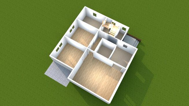 Dom Greszczyn gm. Fałków,