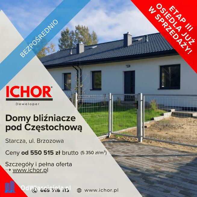 Dom Starcza ul. Brzozowa 30 ICHOR Deweloper