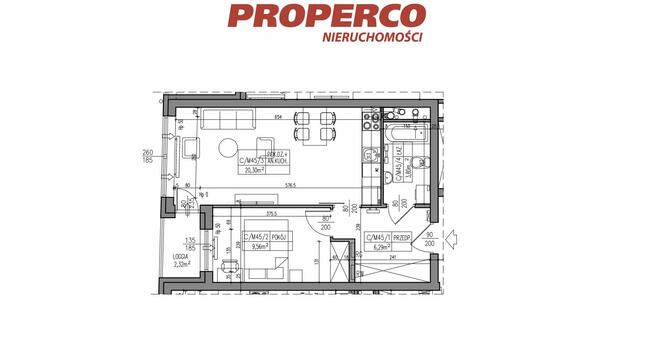 Mieszkanie Kielce Uroczysko, Klonowa