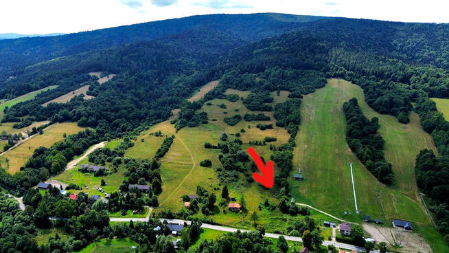 Działka inwestycyjna Małastów gm. Sękowa