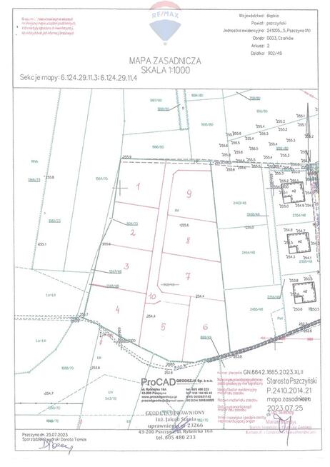 DZIAŁKA BUDOWLANA CZARKÓW K/PSZCZYNY