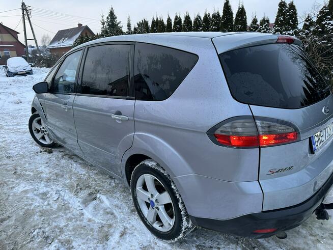 Ford S-Max Titanium, klimatronik, duże radio, podgrz. fotele i szyba front, hak