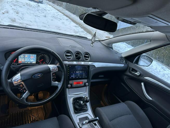 Ford S-Max Titanium, klimatronik, duże radio, podgrz. fotele i szyba front, hak