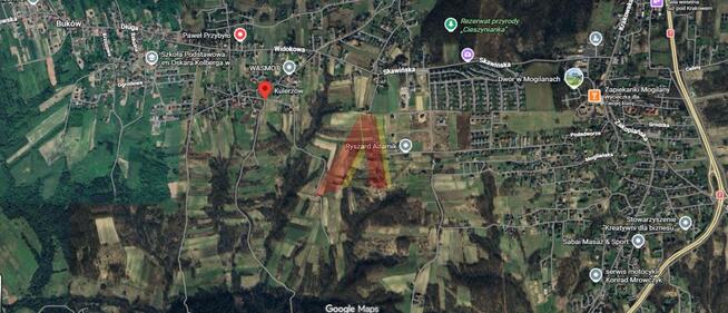 Działka budowlana Kulerzów gm. Mogilany, Żródlana