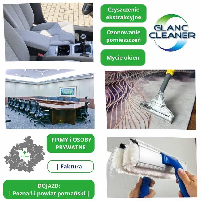 Pranie ekstrakcyjne dywanów, mebli tapicerowanych, aut