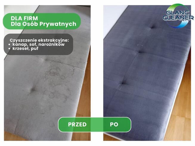 Pranie ekstrakcyjne dywanów, mebli tapicerowanych, aut