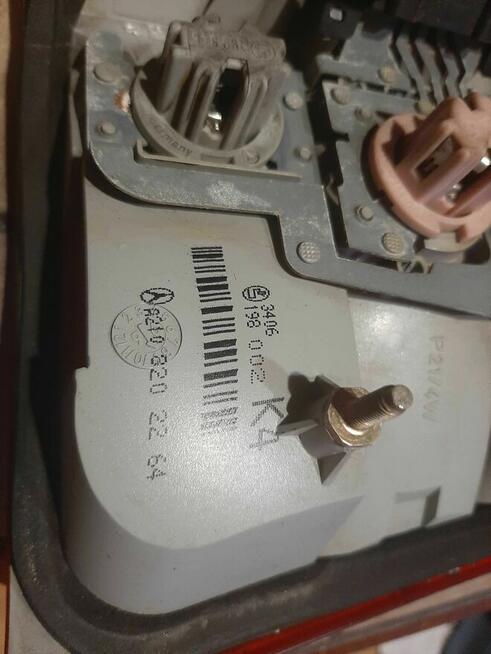 Części lampy lampa do Mercedes oryginał w210 okular xenon