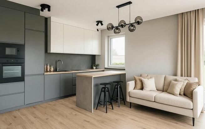 Mieszkanie piętrowe z tarasem na dachu | Apartamenty Zalesie