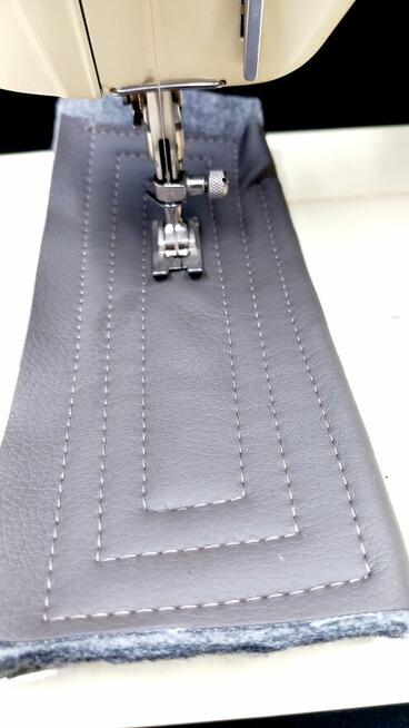 Maszyna Bernina szycie ciężkie skóry jeans filcu 12 MSC Gwar