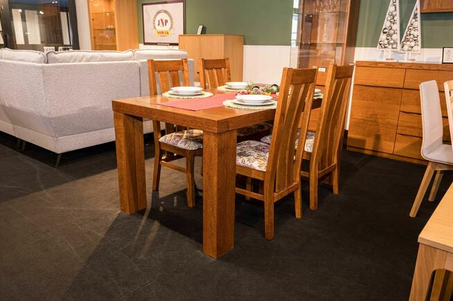 Stół Nowoczesny 160x90+2x60cm + zestaw krzeseł