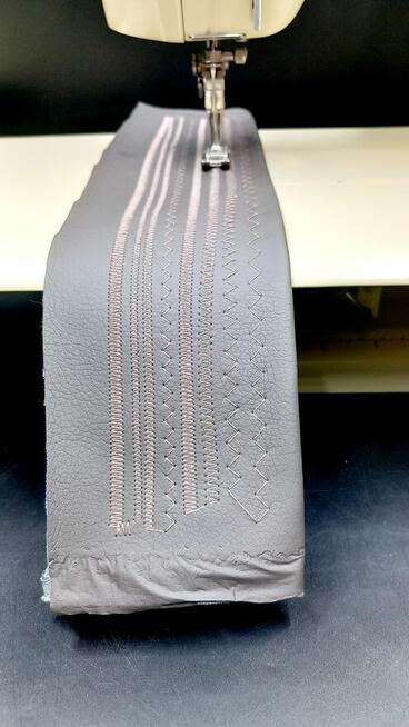 Maszyna Bernina szycie ciężkie skóry jeans filcu 12 MSC Gwar