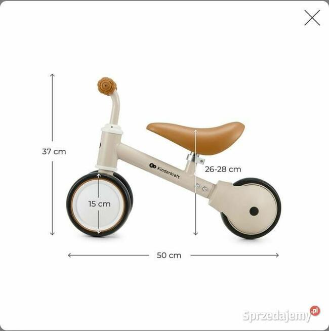 Rowerek biegowy Kinderkraft Cutie dobry stan