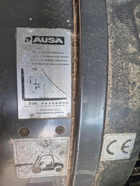 Wózek terenowy AUSA C350H