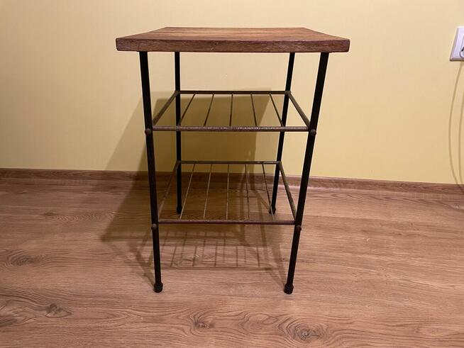 Stolik PRL gazetownik Polamp Radom