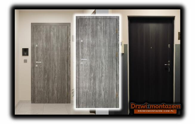 DRZWI ZEWNĘTRZNE ANTYWŁAMANIOWE Z MONTAŻEM