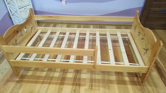 Łóżka drewniane sosnowe 80x160