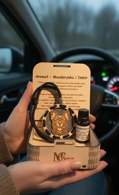 Drewniany Dyfuzor Zapachowy do Auta | Wielorazowy | Twoja Gr