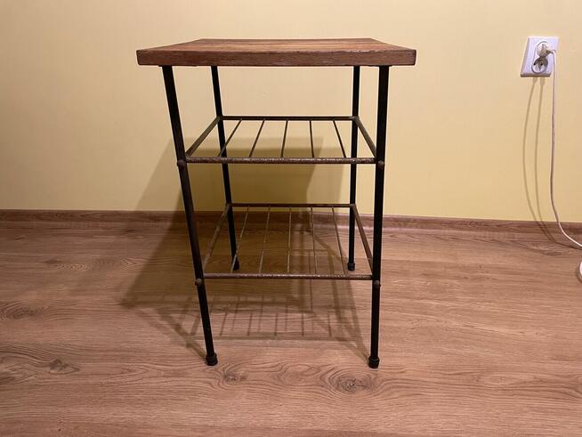 Stolik PRL gazetownik Polamp Radom