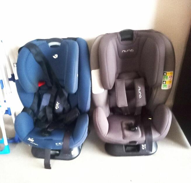 2 x FOTELIK SAMOCHODOWY - marka: Nuna i Joie