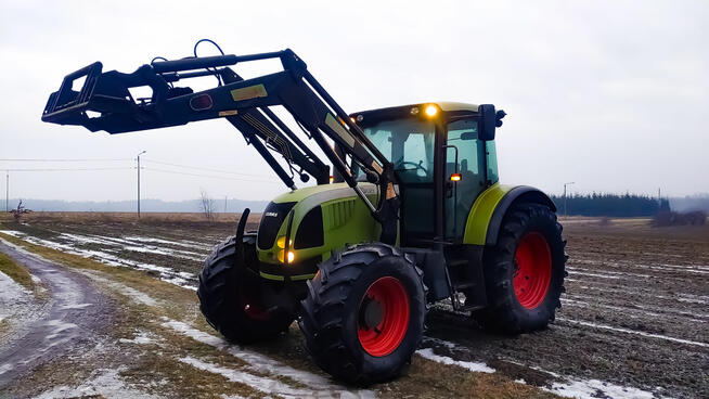 Ciągnik rolniczy Claas Ares 697 ATZ z ładowaczem czołowym