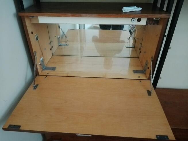 Regał Drzewotechnika PRL lata 60-te vintage retro