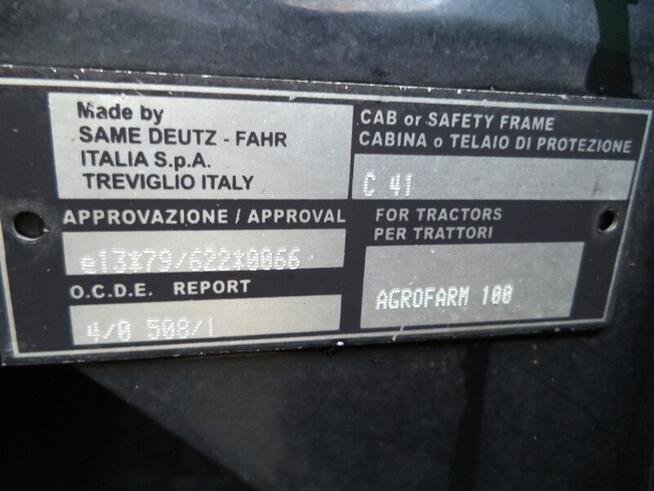 Ciągnik Deutz-Fahr AGROFARM 100