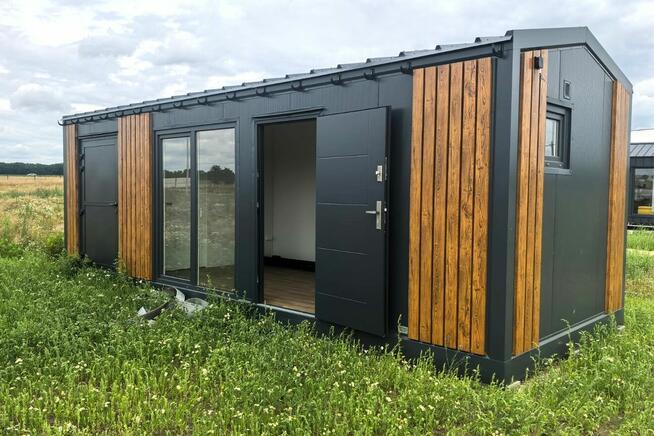 sprzedam domek mobilny kontenerowy