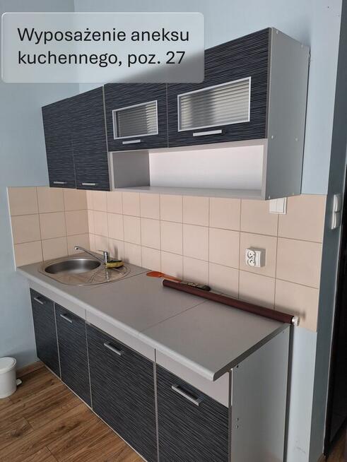 Syndyk sprzeda meble do aneksu kuchennego