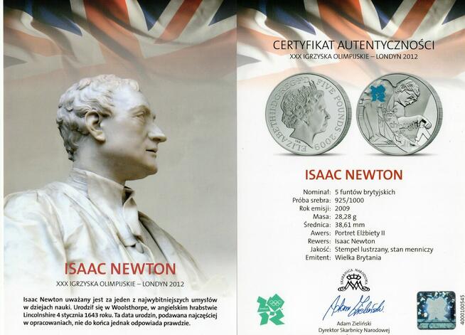 NUMIZMATY Oblicza Wielkiej Brytanii-XXX IO Londyn 2012