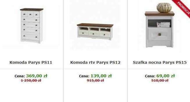 szafka nocna Parys PS15 Nowa wyprzedaż kolekcji