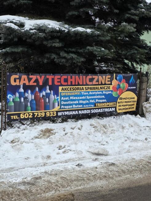 Gazy techniczne sprzedaż wymiana na puste .