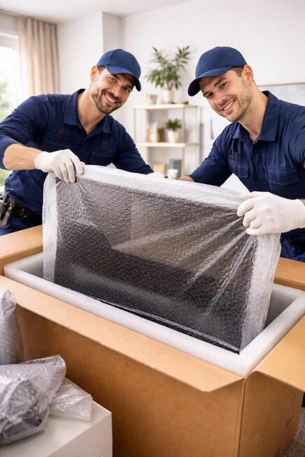 Usługi Pakowania, Rozpakowywania