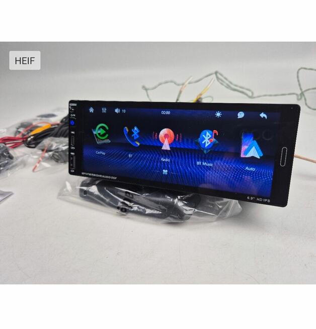 Radio samochodowe 1din android auto Carplay 6,9