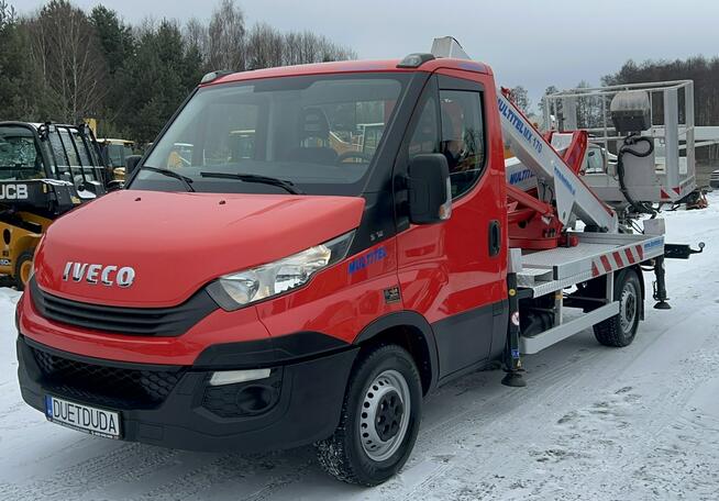 Iveco Daily 35S12 Koszowy Zwyżka MX170 17m UDT Mx 210 MZ Steel Versalift Jak Nowy P7