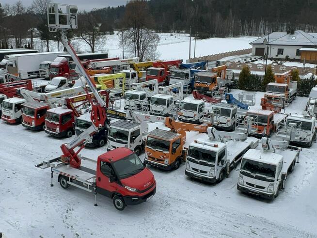 Iveco Daily 35S12 Koszowy Zwyżka MX170 17m UDT Mx 210 MZ Steel Versalift Jak Nowy P7